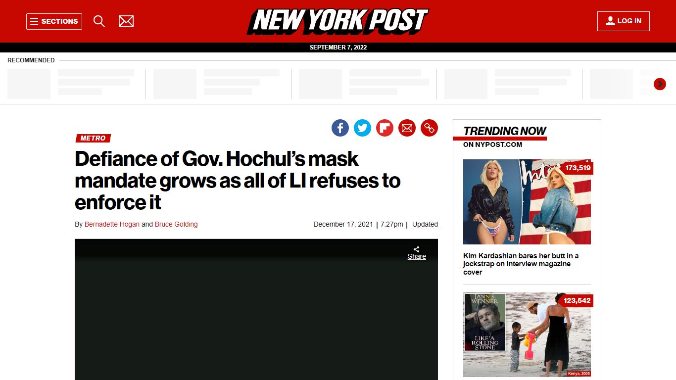 All of Long Island counties refuse Gov. Hochul's mask mandate